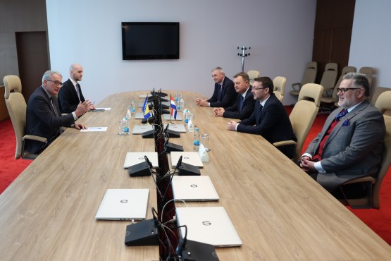 Zamjenik predsjedatelja Izaslanstva PSBiH u Parlamentarnoj skupštini SEECP-a Mladen Bosić sastao se sa Izaslanstvom Sabora Republike Hrvatske u Parlamentarnoj skupštini SEECP-a